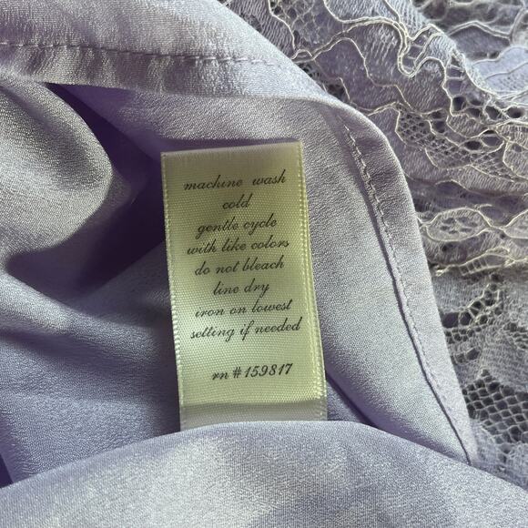 Altar'd State Trystyn Dress Women Small Purple Lace Fit & Flare Midi Tiered Boho - Picture 8 of 10